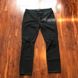 Lucky Brand distressed Lolita ankle jeans